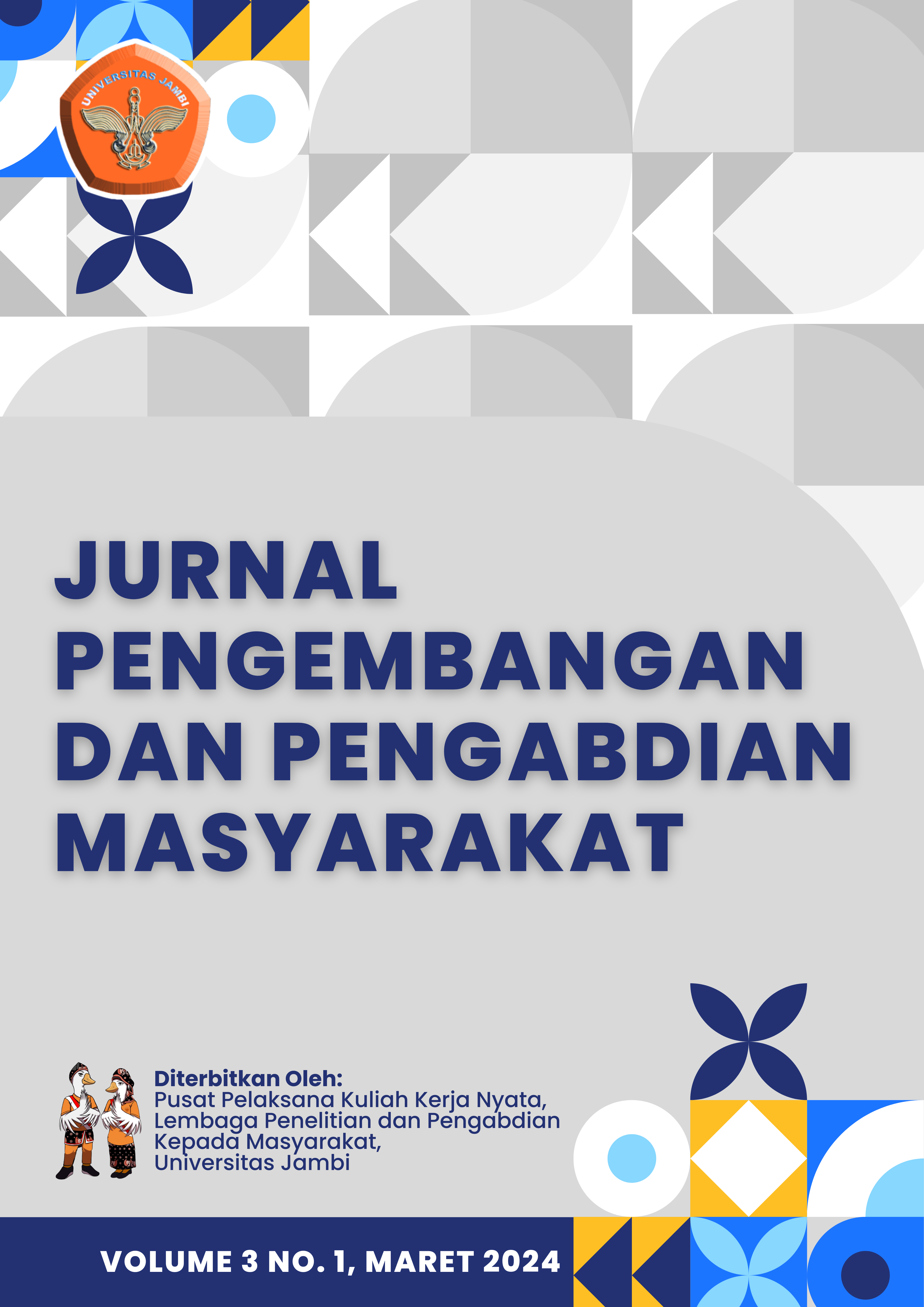 					View Vol. 3 No. 1 (2024): Jurnal Pengembangan dan Pengabdian Masyarakat (Maret 2024)
				