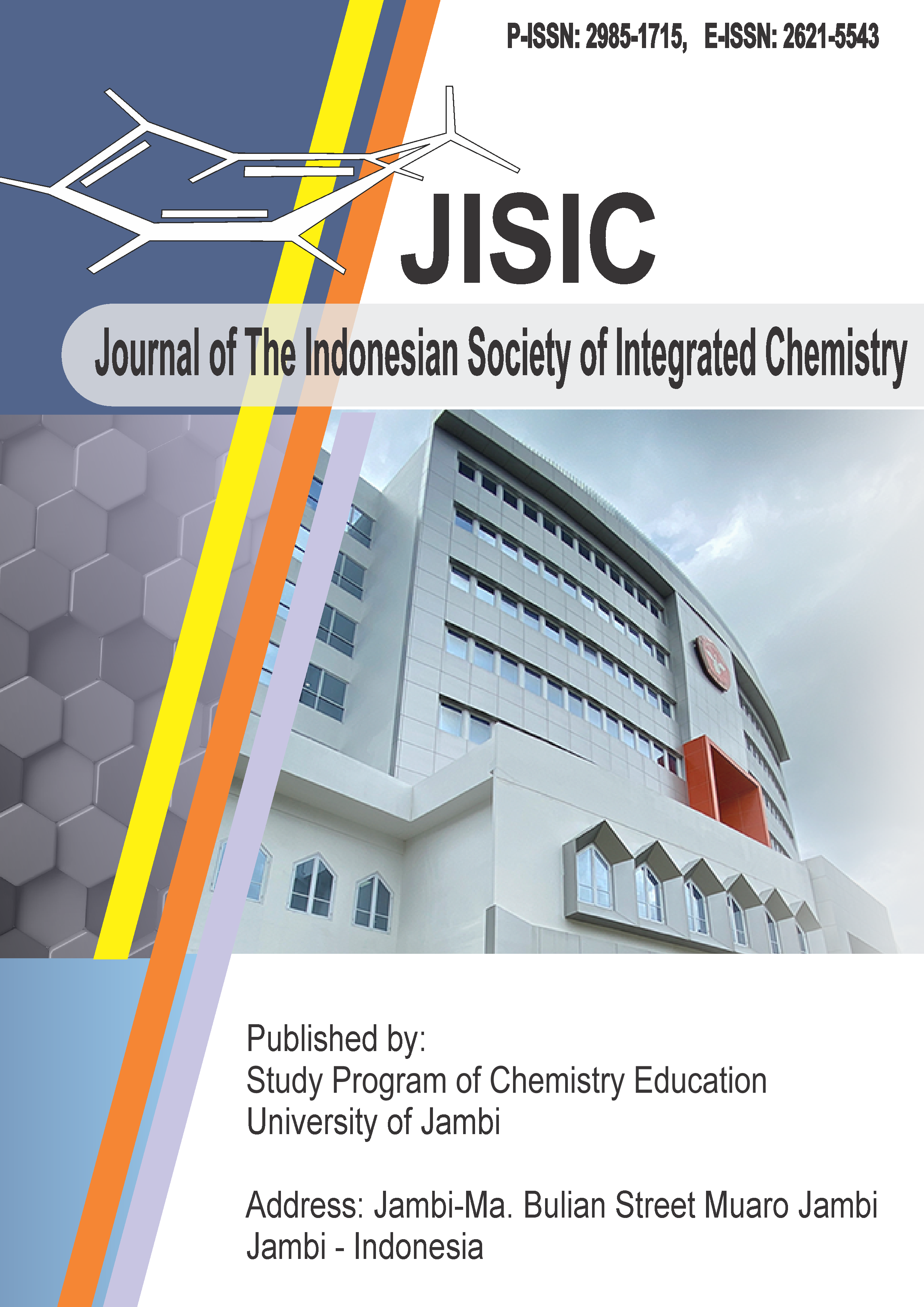 					View Vol. 16 No. 2 (2024): Journal of The Indonesian Society of Integrated Chemistry
				