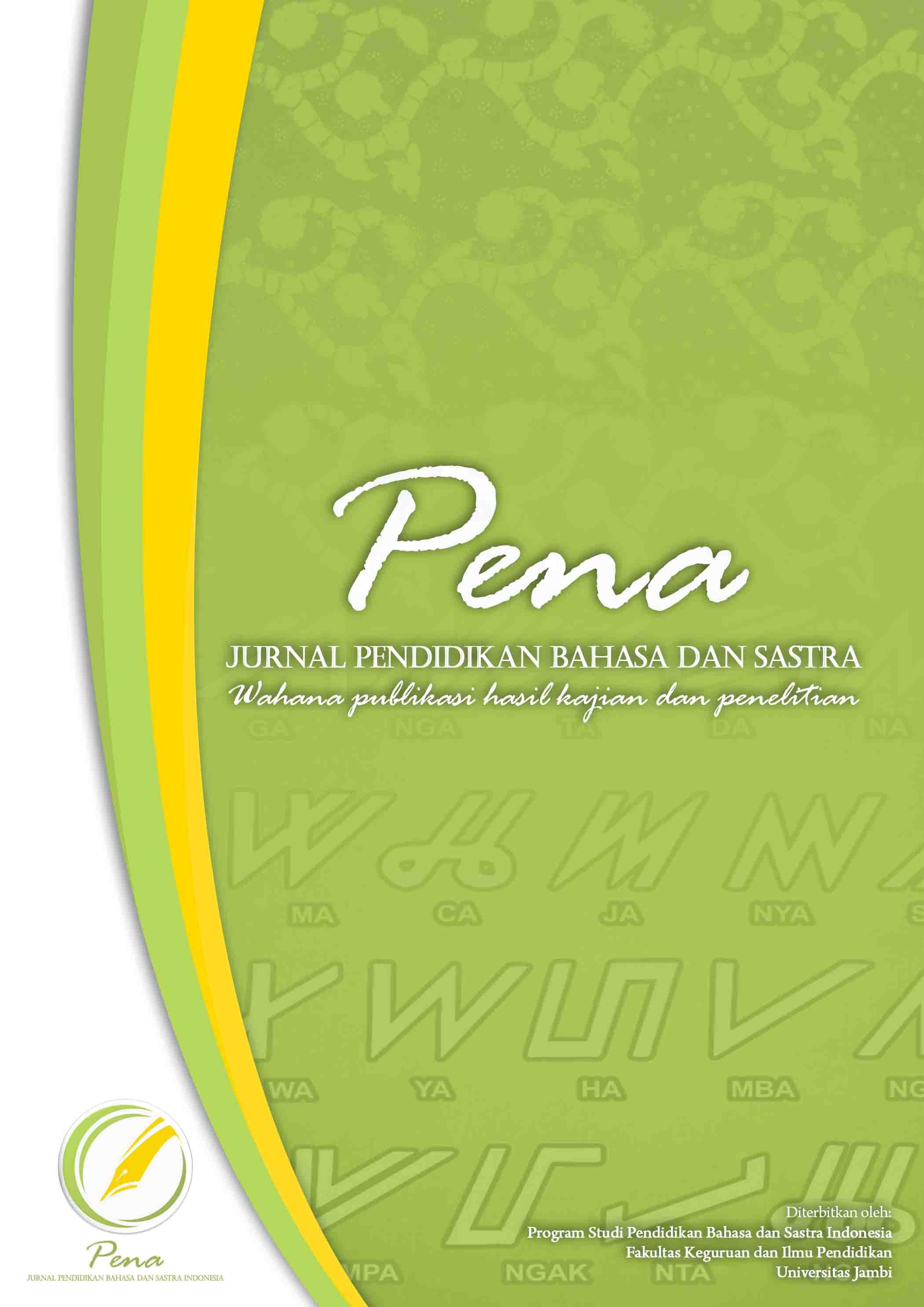 					View Vol. 14 No. 2 (2024): Pena: Jurnal Pendidikan Bahasa dan Sastra 
				